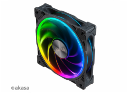 Akasa AK-FN119 AKASA ventilátor SOHO AR14, 14cm ARGB PWM fan with advanced blade design