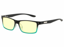 GUNNAR kancelářske/herní brýle CRUZ ONYX-TEAL * jantárová skla * BLF 65 * NATURAL focus