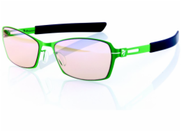 AROZZI herní brýle VISIONE VX-500 Green/ zelenočerné obroučky/ jantarová skla
