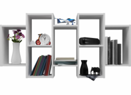 Wall-hung bookcase Bilbao 7.0 Wall Shelves White