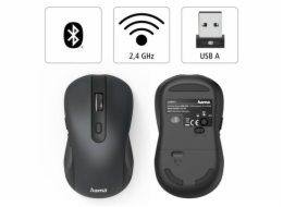 Hama bezdrátová optická Multi Device myš MW-650, USB/Bluetooth, černá