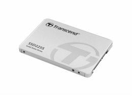 Transcend SSD225S 250GB, TS250GSSD225S TRANSCEND SSD225S 250GB SSD disk 2.5 SATA III 6Gb/s, 3D TLC, Aluminium casing, 500MB/s R, 330MB/s W, stříbrný