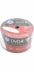 DVD-R HP 4,7 GB (120min) 16x Inkjet Printable 50-spindle bulk