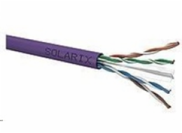Instalační kabel Solarix UTP, Cat6, drát, LSOH, box 100m SXKD-6-UTP-LSOH