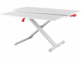 Ergonomický pracovní stůl pro práci v sedě/ve stoje s výsuvnou zásuvkou na klávesnici Leitz ERGO Cosy