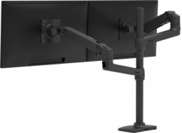 ERGOTRON LX Dual Stacking Arm, Tall Pole, Matte Black ,stolní ramena pro 2 lcd. max. 40", flexibilní , černé