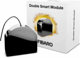 Fibaro FGS-224 ZW5 DOUBLE SWITCH electrical relay Black