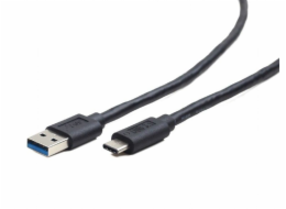 Gembird kabel USB 3.0 (AM) na USB 3.1 (CM), 3 m, černý