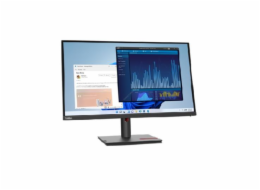 LENOVO LCD T27p-30 - 27",IPS,matný,16:9,3840x2160,178/178,4ms/6ms,350cd/m2,1000:1,DP,HDMI,USB,USB-C,RJ45,VESA,Pivot