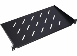 Extralink 1U 350mm Black | Shelf | 19   for wall-mounted wardrobes