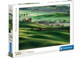 Clementoni Puzzle Toskánské kopce 500 ks. (35098)