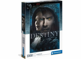 Clementoni - Puzzle 1000 Netflix: Zaklínač - Osud