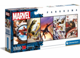Puzzle 1000 dílků Panorama Marvel