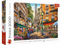 Prvky Trefl Puzzle 2000 - odpoledne v Paříži