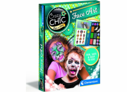 Clementoni - CRAZY CHIC Barvy na obličej Face Art