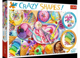 Puzzle 600 prvků bláznivé tvary sladký sen