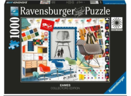 2D puzzle 1000 dílků Židle Eames Design Classics