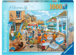 Ravensburger 2D puzzle 1000 dílků Život rybáře