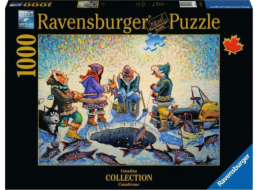 Ravensburger 2D Puzzle 1000 dílků Lov na ledě