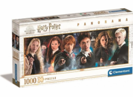 Puzzle 1000 dílků Panorama Harryho Pottera