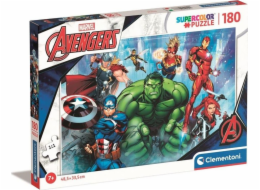 Puzzle 180 dílků Super Color The Avengers