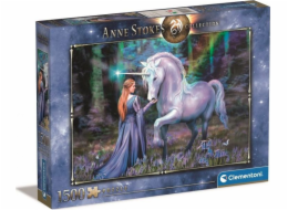 Puzzle 1 500 dílků Anne Stokes Bluebell Wood Collection