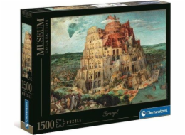 Puzzle 1 500 dílků Muzeum Bruegel, Babylonská věž