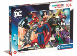 Puzzle 104 elementy Super Kolor DC Comics