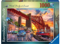 Ravensburger Puzzle 2d 1000 Elements Bridge při východu slunce