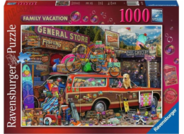 Ravensburger 2D Puzzle 1000 dílků Rodinná dovolená