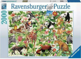Puzzle 2000 dílků Džungle