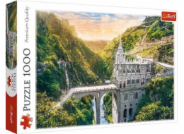 Puzzle 1000 dílků Las Lajas Colombia Sanctuary