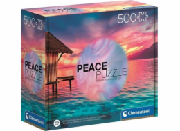 Clementoni Puzzle 500 dílků Peace Collection Living The Present