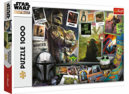 Puzzle 1000 dílků Kolekce mandalorianského grogu