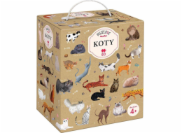 Bright Junior Media Puzzlove CzuCzu Koty 60 ks.