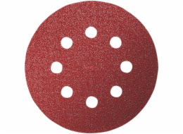 BOSCH 2607019492 / Brusné papíry pro excentrické brusky na suchý zip s otvory / Zrnitost 60 mm / Průměr: 125 mm / 25 ks (2607019492)