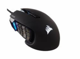 Corsair Gaming Mouse Scimitar RGB Elite Optical Wired 17 Keys 18000 dpi black