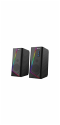 C-TECH reproduktory SPK-17, 2.0, RGB, černá