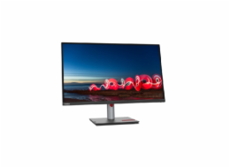 Lenovo ThinkVision T27h-30 - LED monitor - 27" - 2560 x 1440 QHD @ 60 Hz - IPS - 350 cd/m2 - 1000:1 - 4 ms - HDMI, DisplayPort, USB-C - havraní čerň - pro ThinkPad P15 Gen 2 20YQ