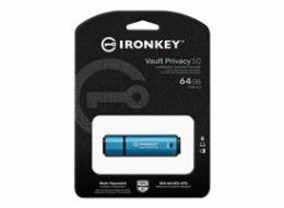 Kingston IronKey Vault Privacy 50 64 GB, USB-Stick IKVP50/64GB