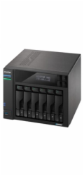 Asustor NAS AS6706T / 6x 2,5"/3,5" SATA III/ Celeron N5105 2.0 GHz/ 8GB/ 2x 2.5GbE/ 4x M.2/ PCIe / 2x USB 3.2/ HDMI+IR