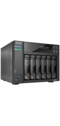 Asustor NAS AS6706T / 6x 2,5"/3,5" SATA III/ Celeron N5105 2.0 GHz/ 8GB/ 2x 2.5GbE/ 4x M.2/ PCIe / 2x USB 3.2/ HDMI+IR