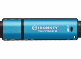 Kingston IronKey Vault Privacy 50 32 GB, USB-Stick IKVP50/32GB