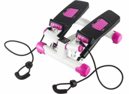 Diagonal stepper with cables white and pink HMS S3033