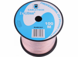 Reproduktorový kabel Libox 2x4,00, 100m (LB0048)
