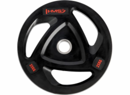 Rubberized Olympic plate 25 kg HMS TOX25