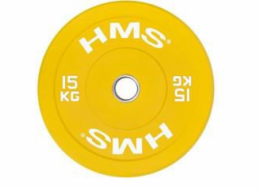HMS olympijský talíř CBR15 15 kg žlutý (17-61-022)
