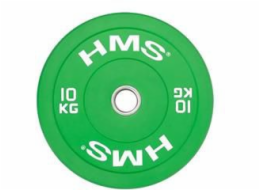 Olympic Bumper 10kg plate Green HMS CBR10