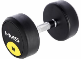 Rubberised dumbbell 16kg HMS HG PRO 16