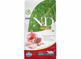 FARMINA N&D Prime Chicken & Pomegranate Adult – suché krmivo pro kočky – 1,5 kg